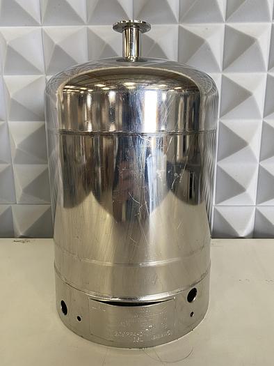 Used Apache 16 Liter Stainless Steel Vessel w/ 1" Sanitary Fitting