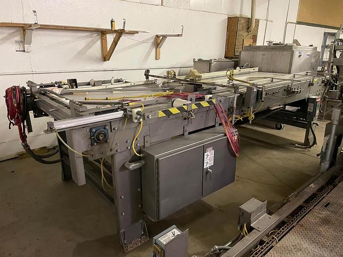 Used Whallon High Speed Bright Can Palletizer
