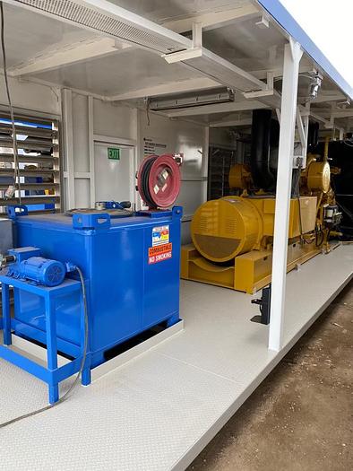 Used Caterpillar 3512C 600 V 1200 RPM 60 Hz Generators for drilling rig application