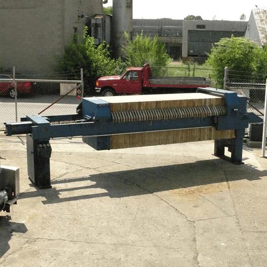 Used 40 CU. FT. JWI FILTER PRESS – 1000 MM – C.G.R. AUTOMATIC