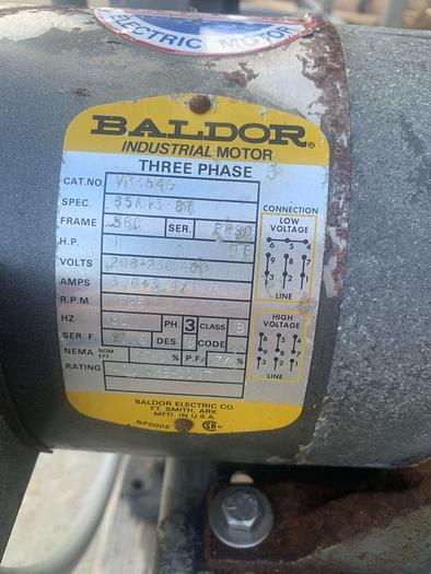 Used Conveyor, Belt, 6" x 10', S/st, 1 HP, S/st Belt #S744327