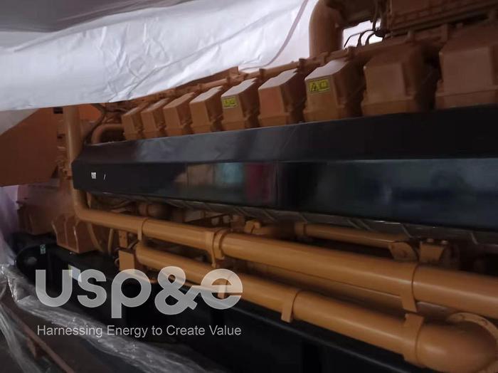 Used 2.5 MW 2018 New Caterpillar 3520H Natural Gas Generator Sets