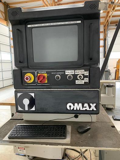 Used 2004 OMAX MAX 80160 WATERJET CUTTING SYSTEM W/ TILT-A-JET
