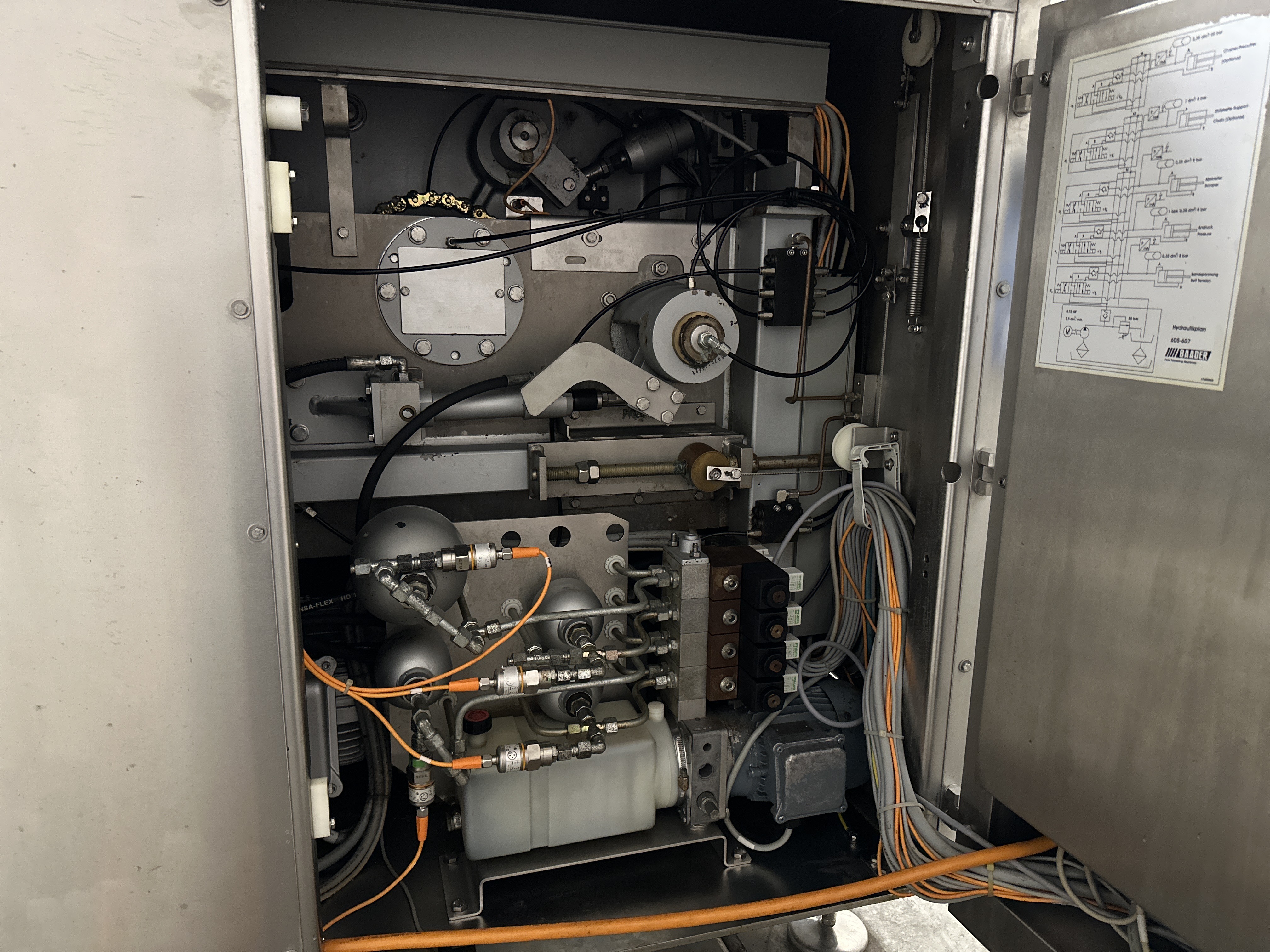 Used 2009 Baader 605 soft separator