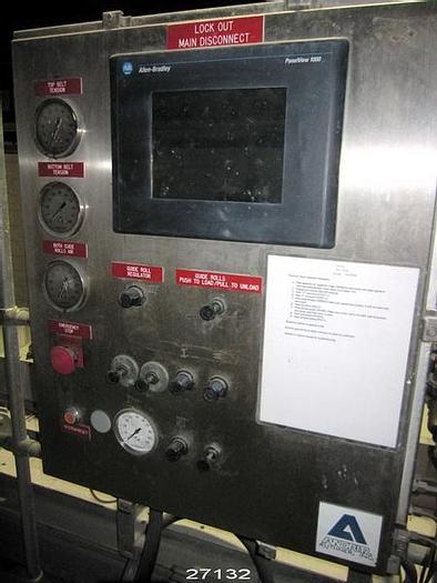 Used Andritz CPF1.0SMX-58-LP9506 Twin Wire Belt Press With Gravity Table, 1 Meter, Includes Variable Speed Drives, Plc And Conveyors, Construction Is Hot Dipped Galvenized #27132