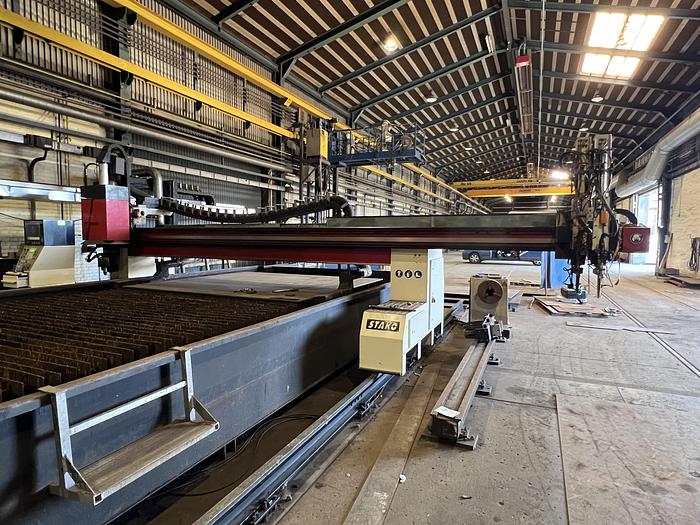 Used BRUGT CNC-PLASMA & SKÆREBRÆNDER FABRIKAT STAKO, MODEL MAGNUM