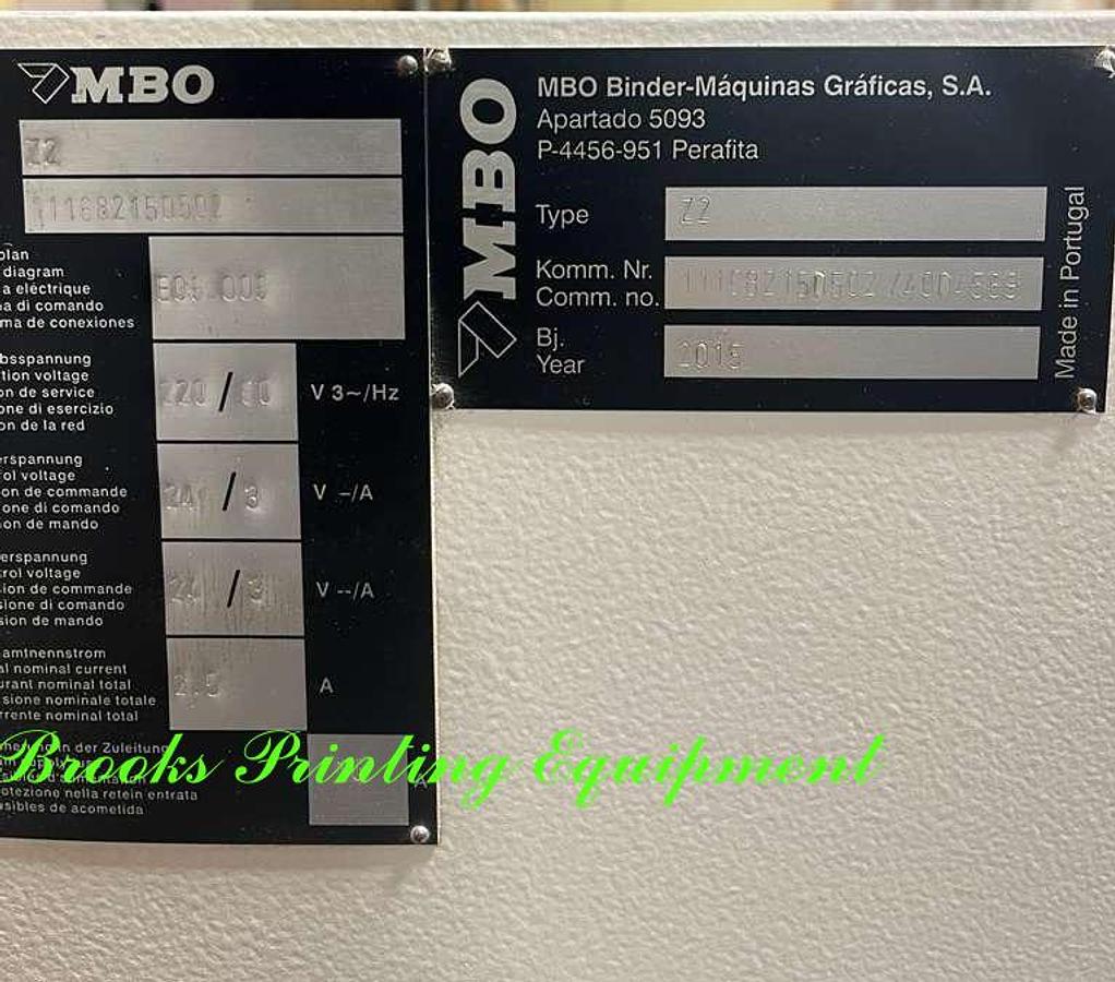 Used MBO Z2 Knife, 2015