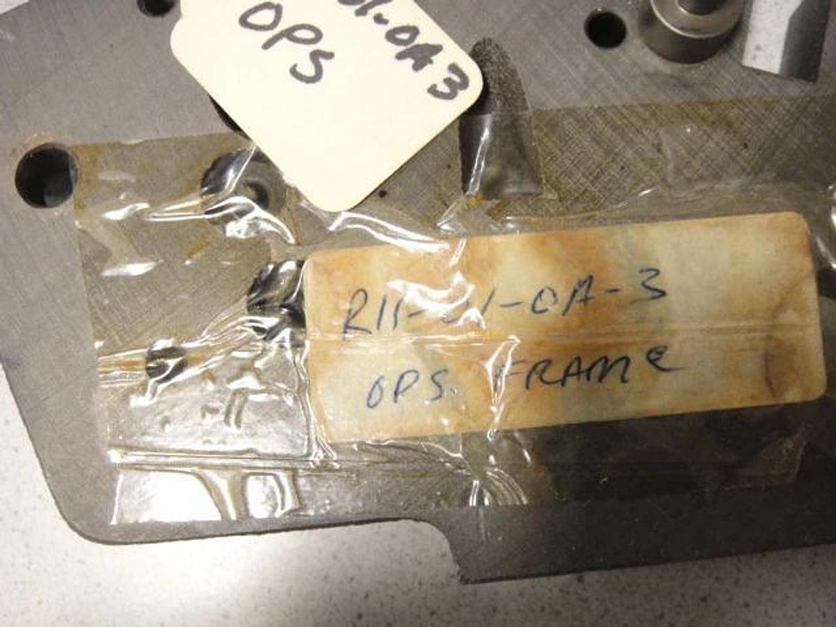 Hamada Dampening Side Frame, OPS, Part #R11-01-0A-3