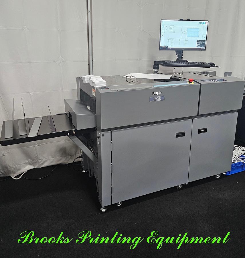 Used Duplo DC-648 Slitter/Cutter/Creaser, 2025 Video