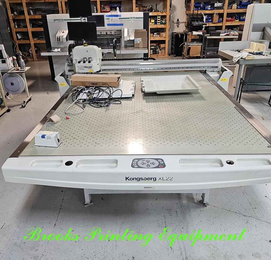 Used Kongsberg XL22 Digital Cutting and Routing Table, 2011