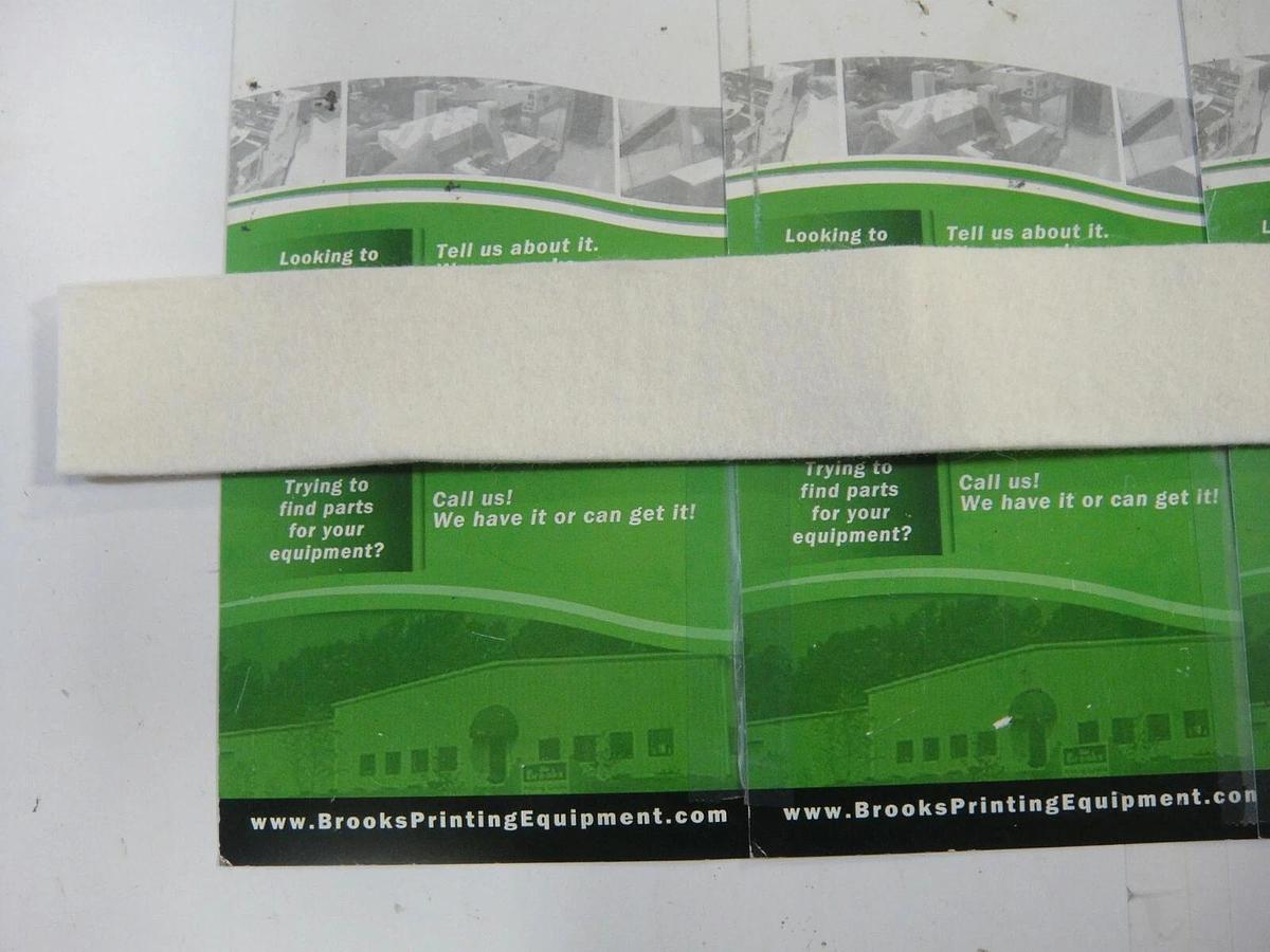 Heidelberg QM 46 Dampening Felt(New Style), Part #A1.205.511