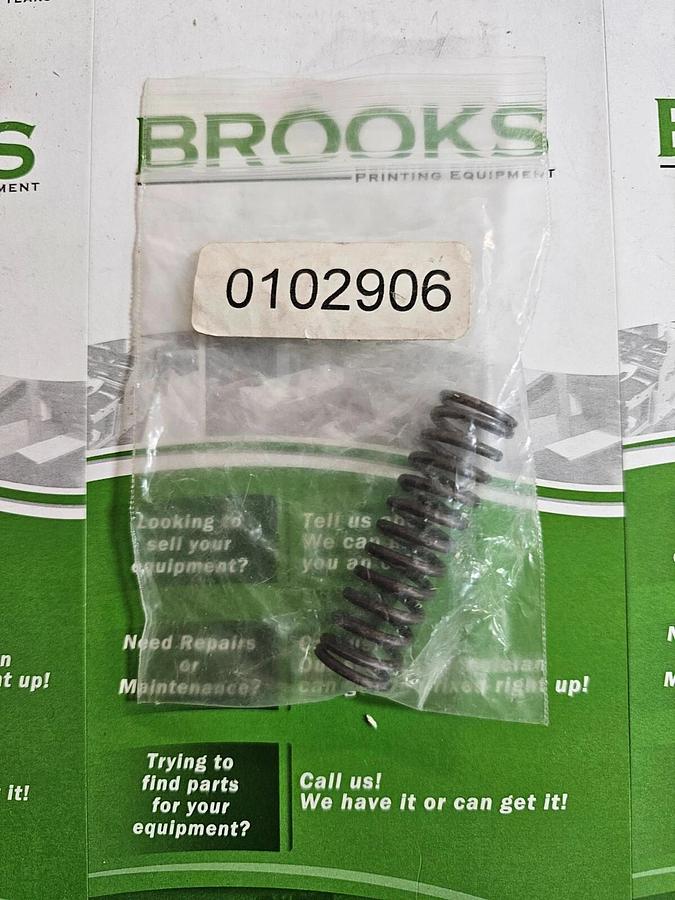 MBO Compression Spring, Part #0102906