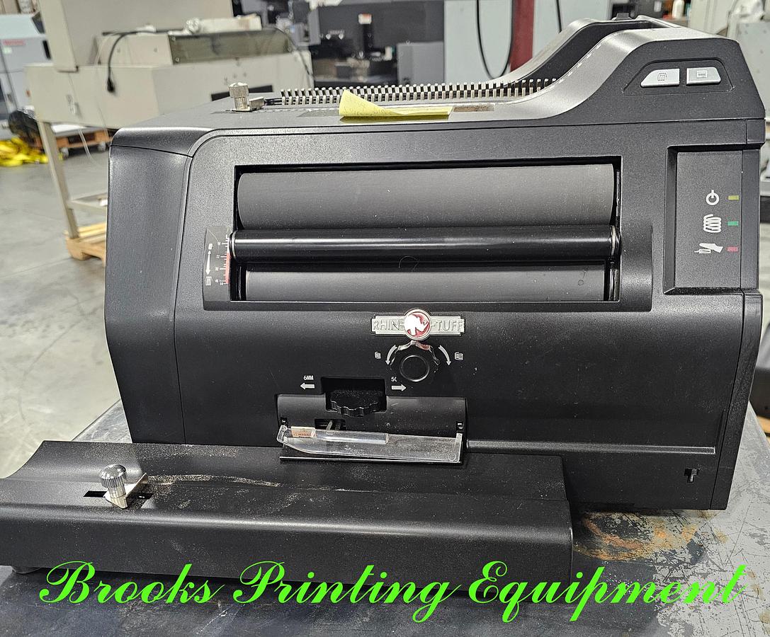 Used Rhin-O-Tuff CB 3000 Coil Binding Machine