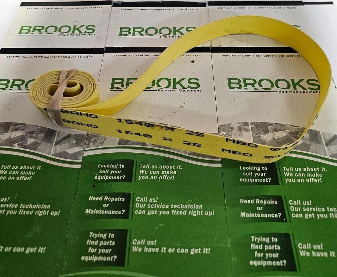 MBO Drive Belt fits B26, B30, B123, T65, Part #0106260