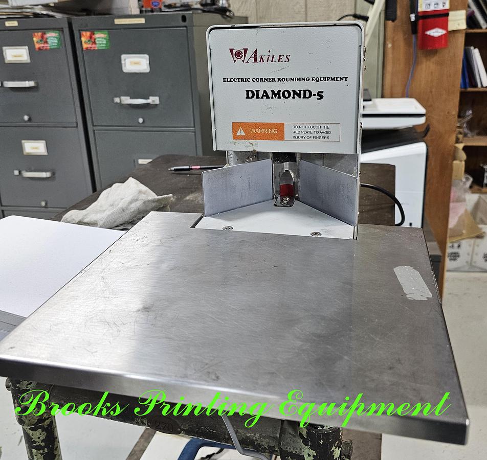 Used Akiles Diamond 5 Corner Rounder, Video