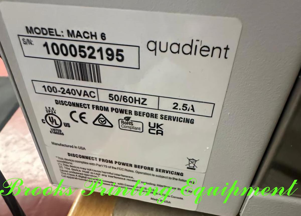 Used Rena Mach 6 Full Color Printer