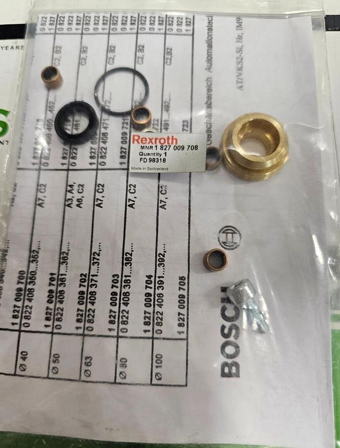 Used Rexroth Bosch Motor Mounting Bushing, Part #1827009708