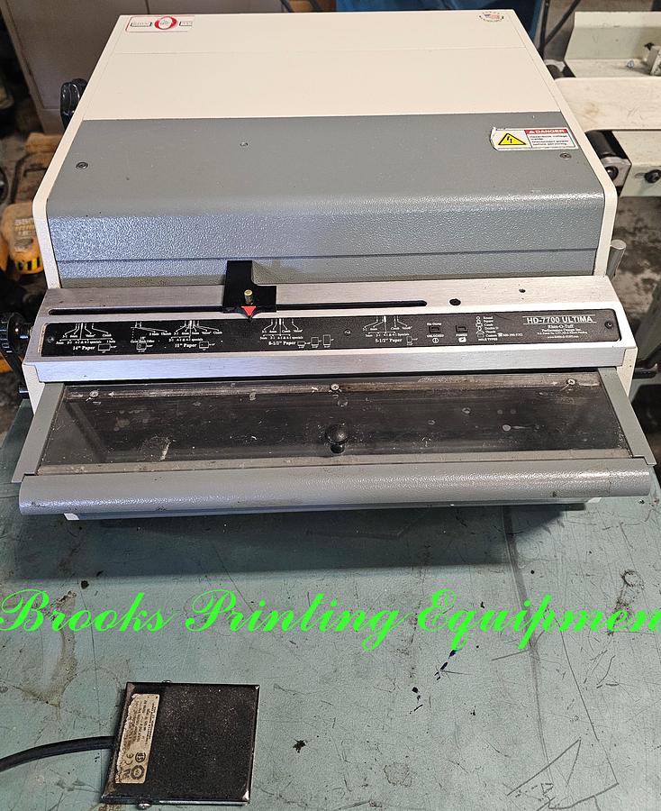 Used Rhin-O-Tuff HD 7700