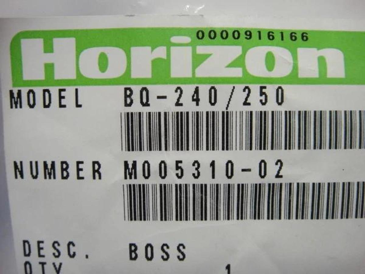 Used Horizon BQ 240/250 Boss, Knob Part #M005310-02
