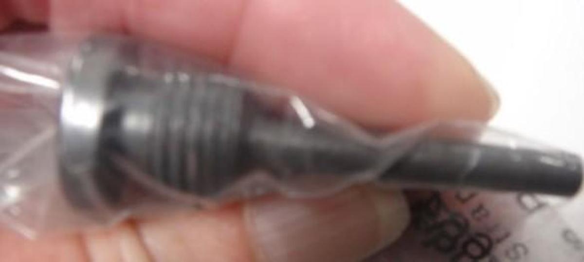 Used Interlake Stitcher, M2000 Head Supporter Spring/Lever Screw, Part #MIC9001303