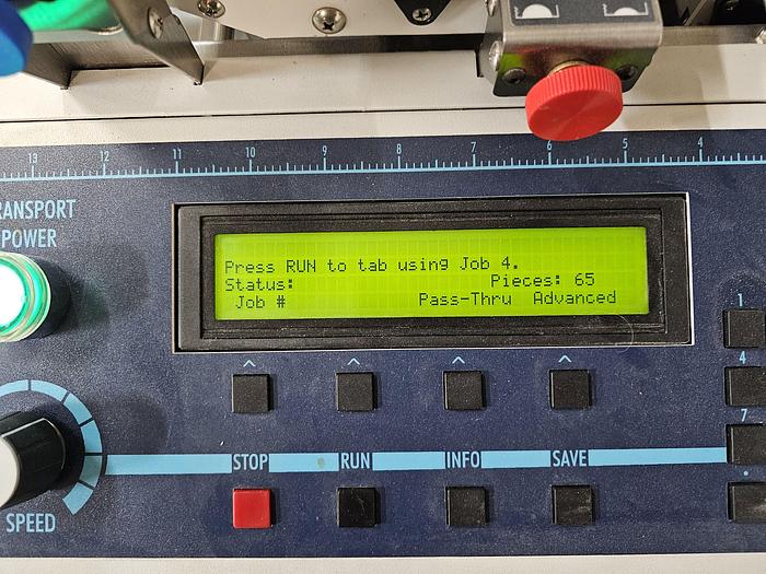 Used Rena T-650 Multi-Side Inline Tabber, Video