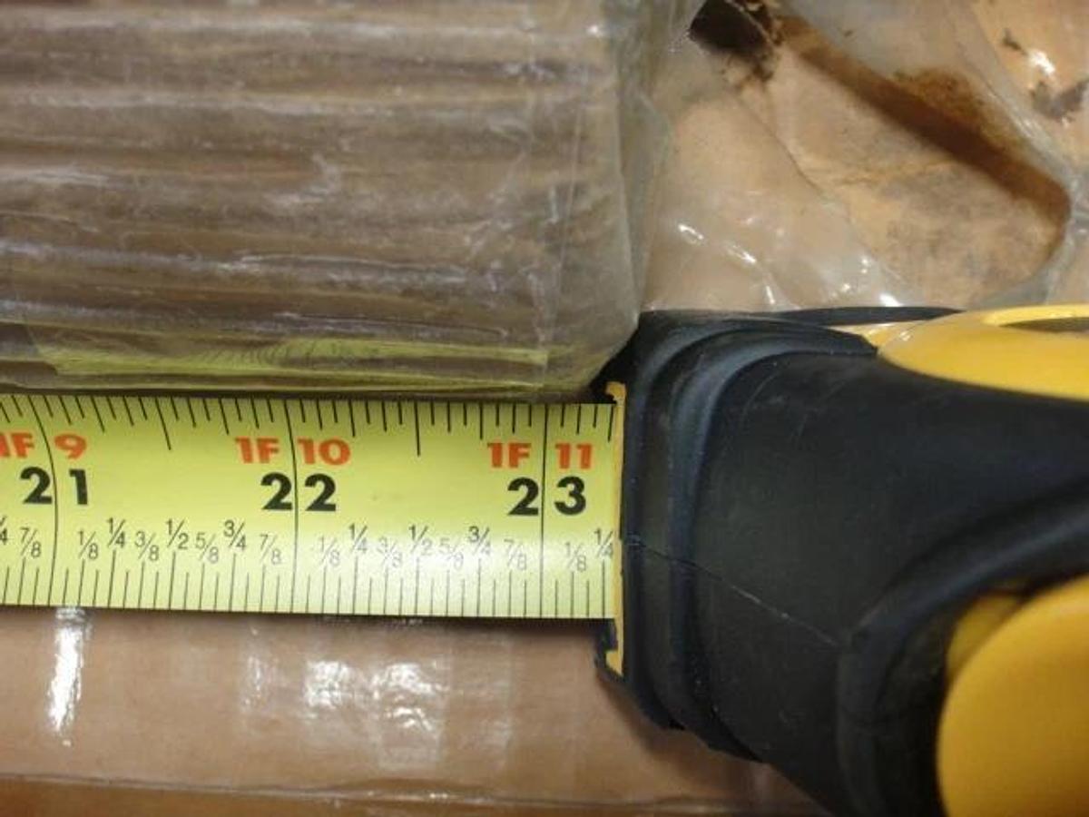 Used AB Dick 385 Oscillator Roller Shell Only, 23" L,  Part #81253