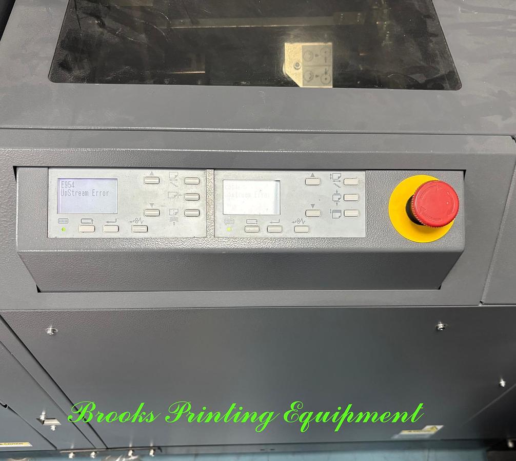 Used Duplo DBMi Saddle System with DSF-6000 Sheet Feeder & Cover Feeder, 2015