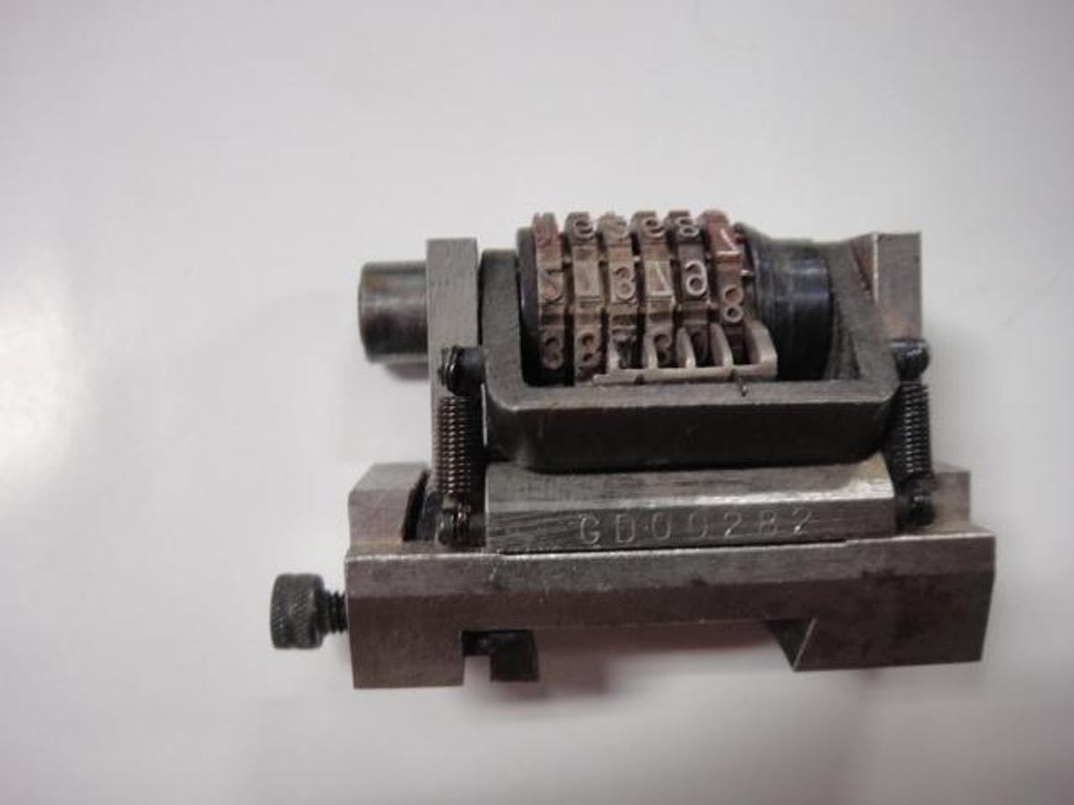 Uchida HS Numbering Head, Part #GD00282