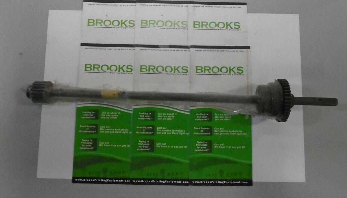 AB Dick Main Oscillating Shaft Assembly, Part #71513