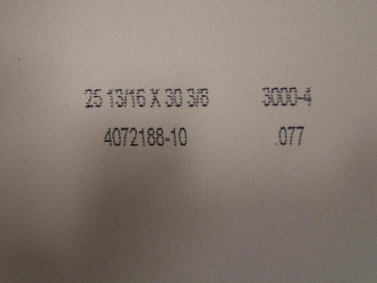 Heidelberg SM74 Blanket with Bars, 25 13/16" x 30 3/8"