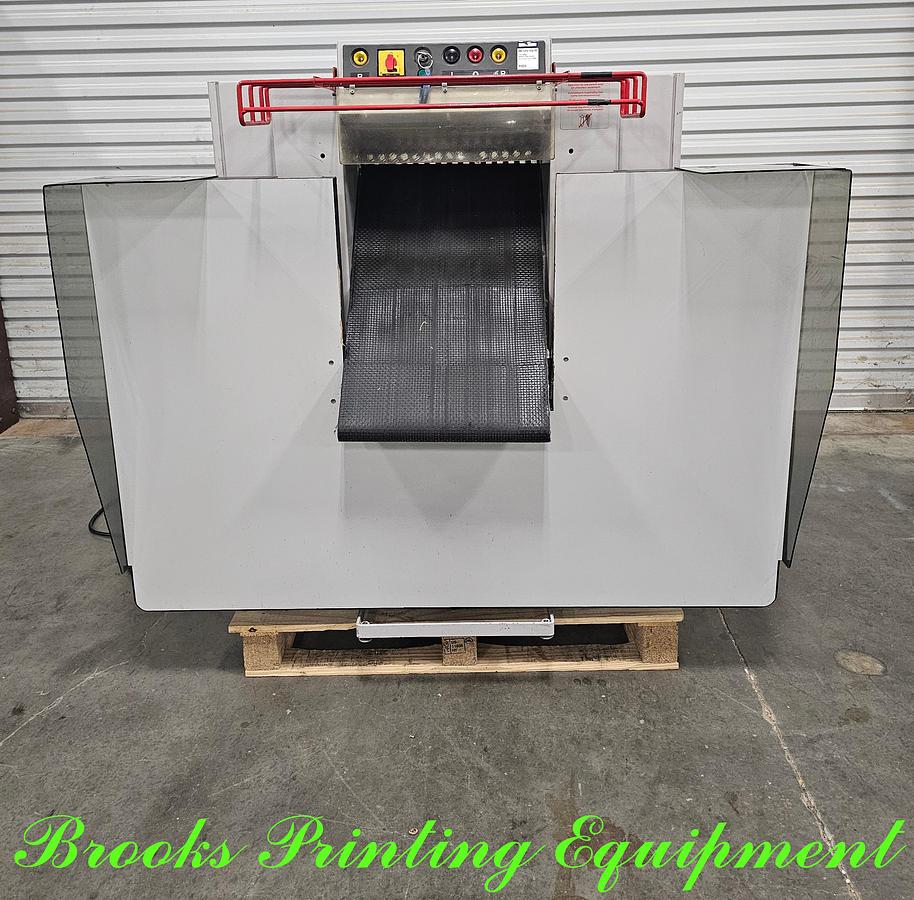 Used MBM Ideal DestroyIt High Capacity Strip-Cut Paper Shredder 4104