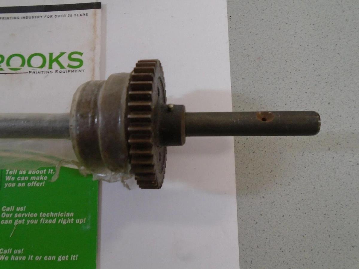 AB Dick Main Oscillating Shaft Assembly, Part #71513