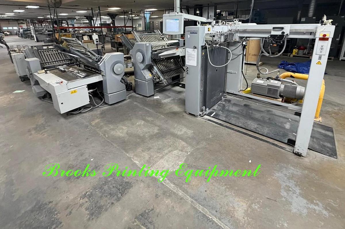 Used Heidelberg Stahl TH-82 Pallet Fed Folder, 2016