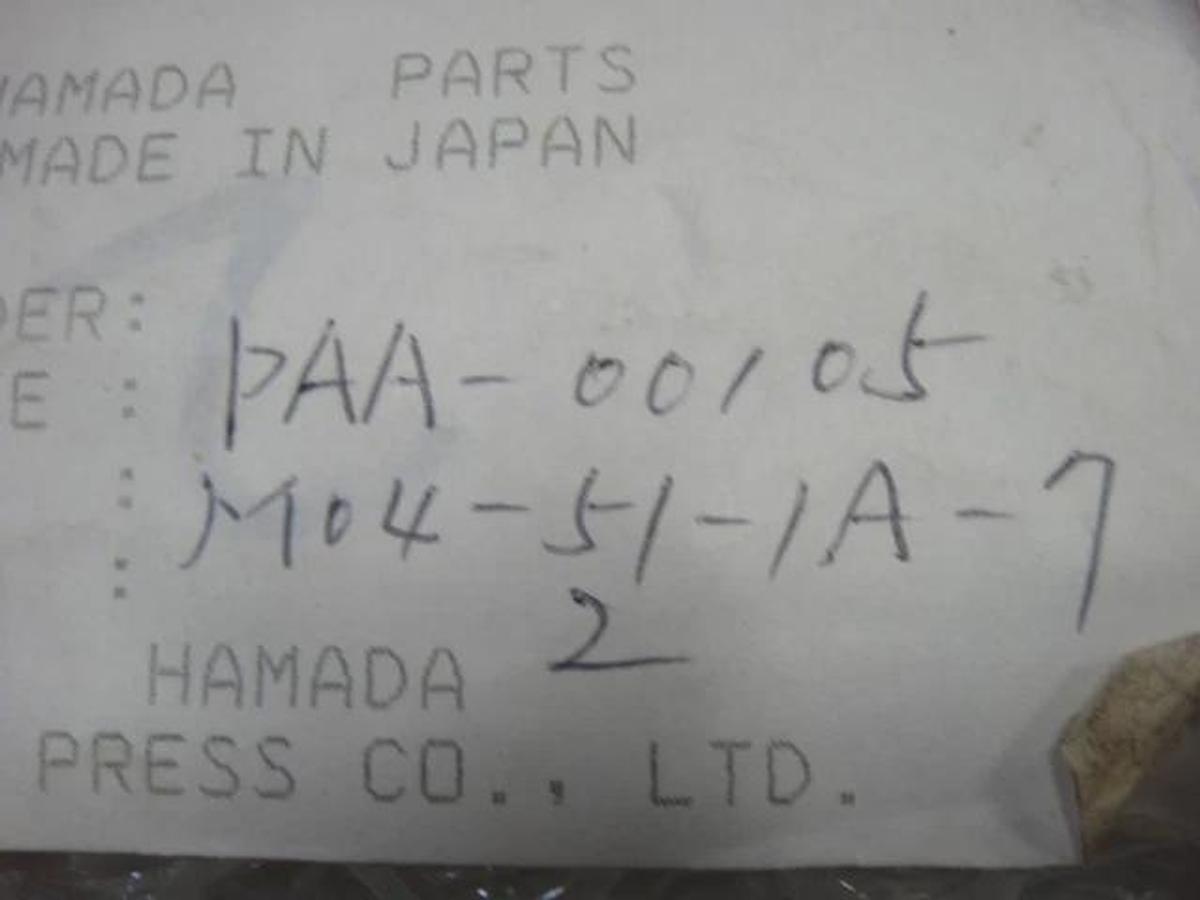 Hamada 700 Lower Feed Lower, Part #M04-51-1A-7