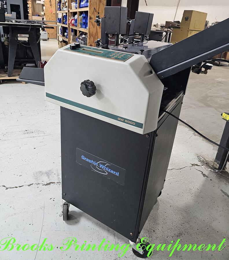 Used Graphic Whizard 8000P, Video