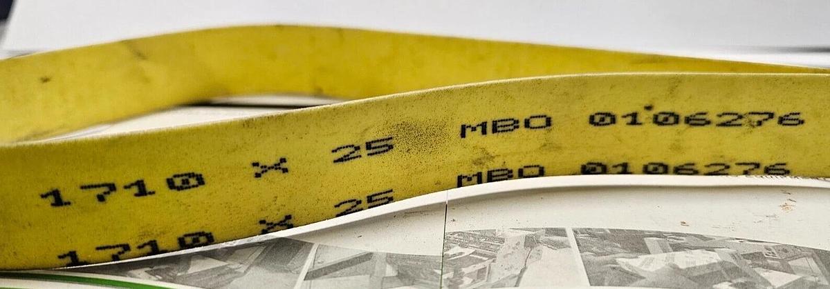 MBO Drive Belt B21, Part #0106276