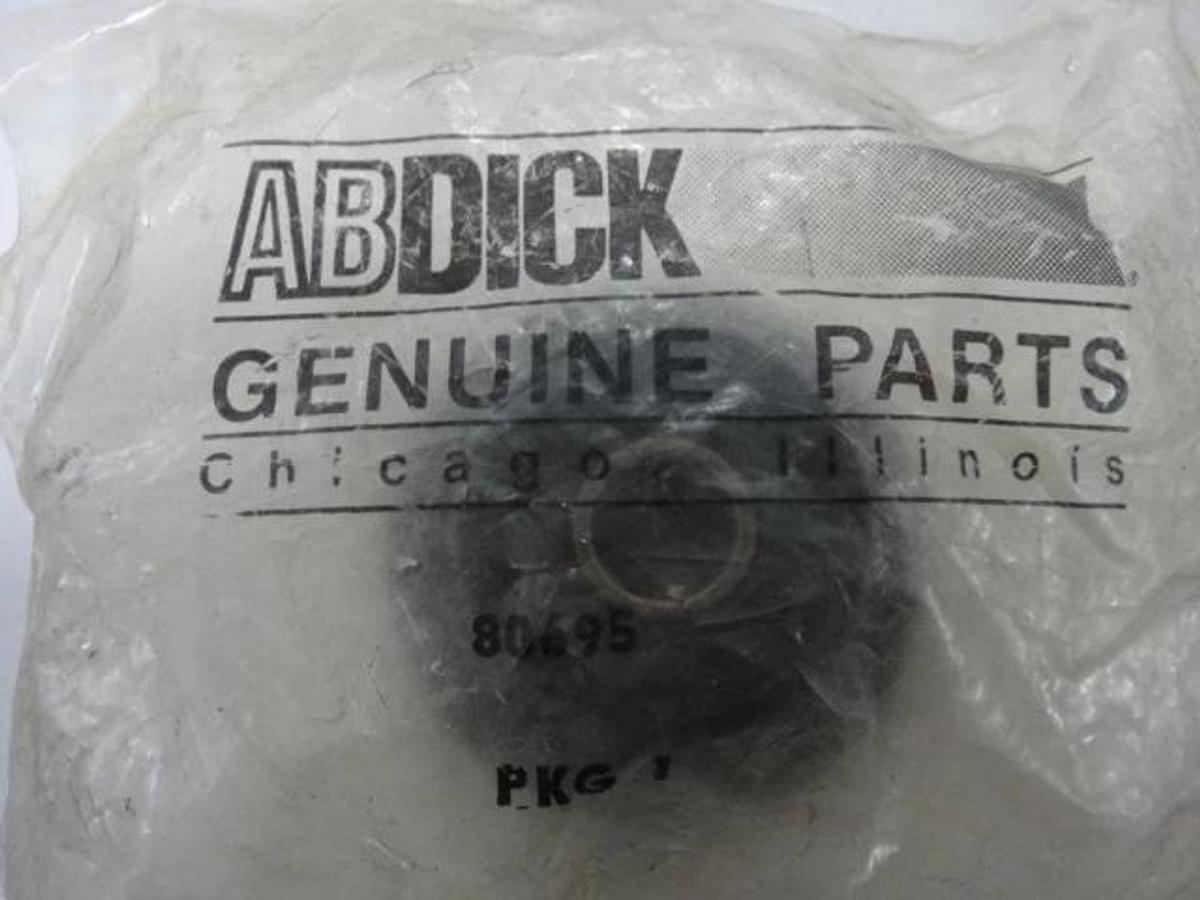 Used AB Dick End Cap & Cam Assembly for Top Osc. Roller, Part #A-80695