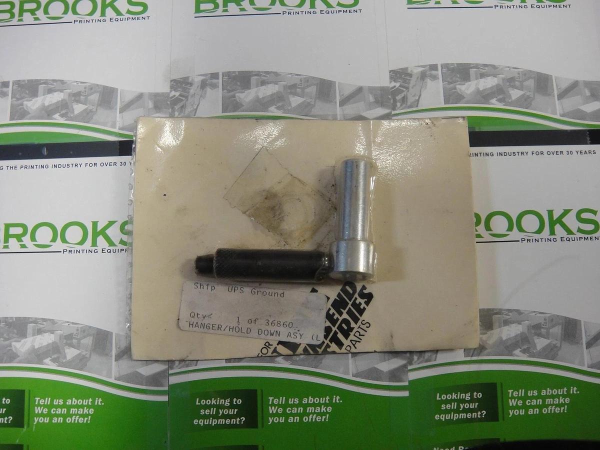 Used T-51 OEM Hanger Hold Down Assembly (LH), Part #36860