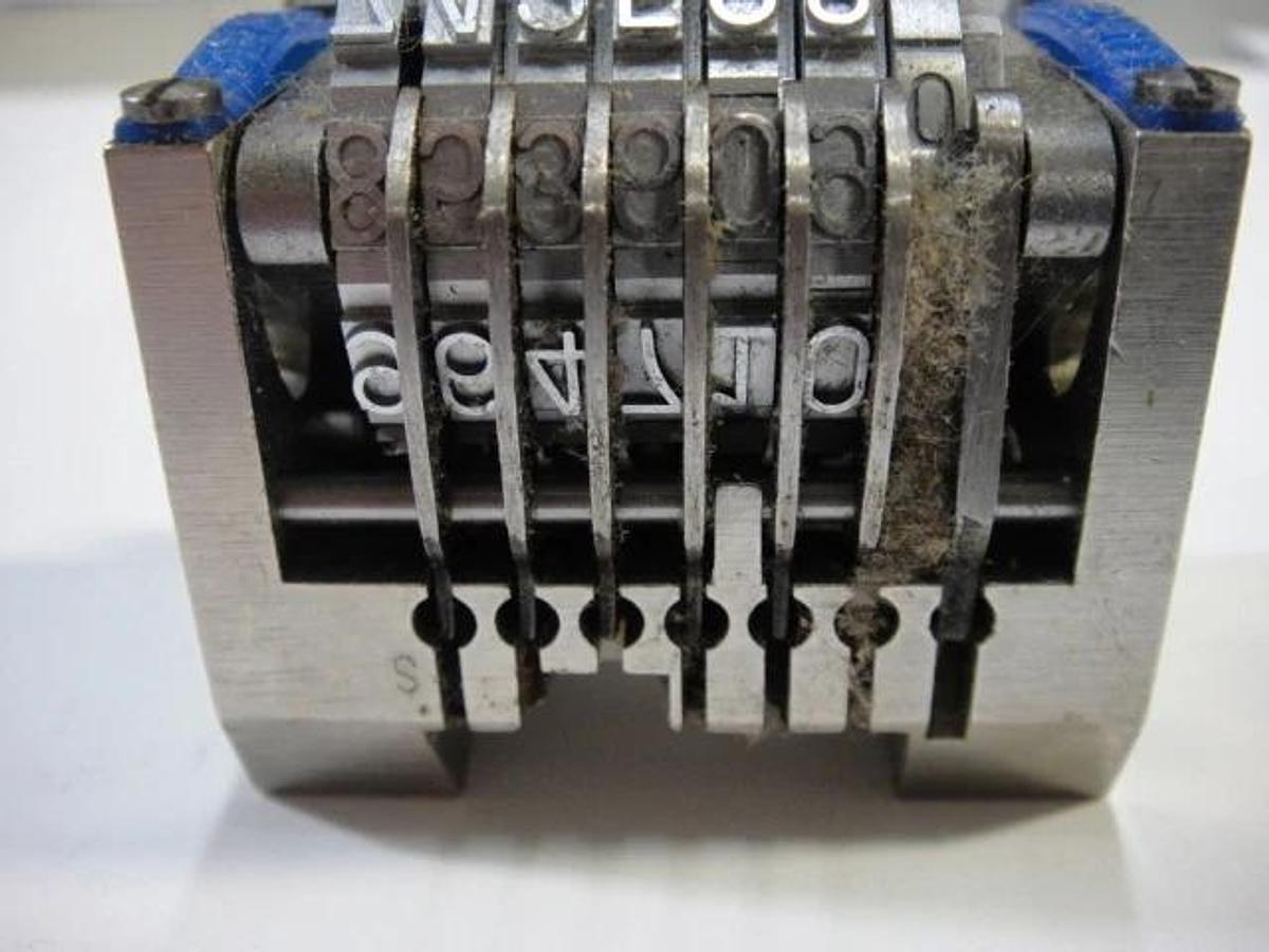 Straight Numbering Heads