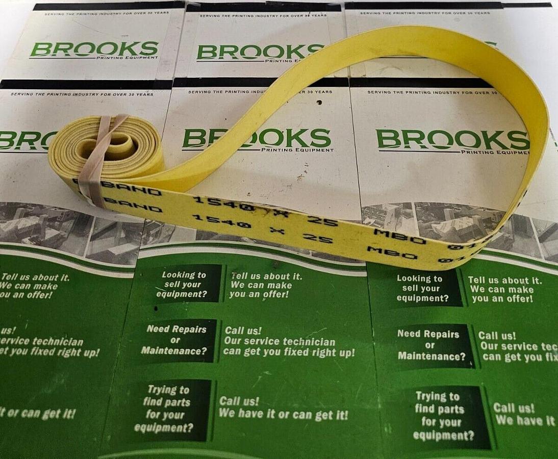 MBO Drive Belt fits B26, B30, B123, T65, Part #0106260