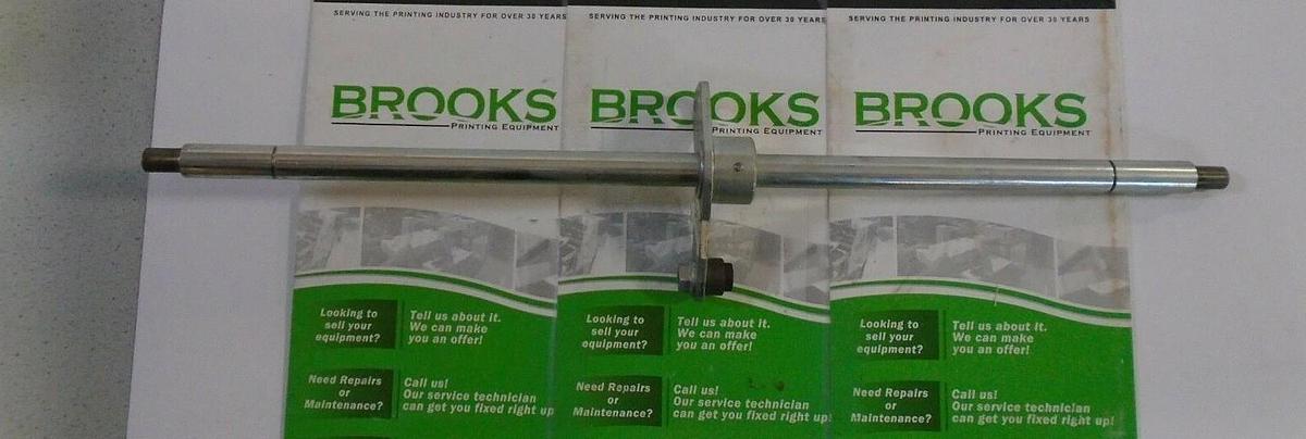 AB Dick OEM Ink Ductor Roller Shaft & Lever, Part #76670