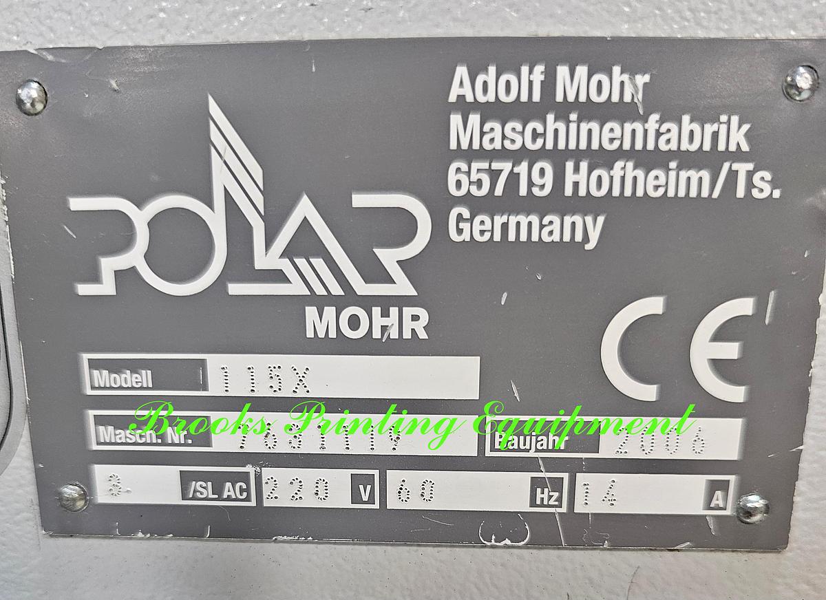 Used Polar 115X, 2006 Video