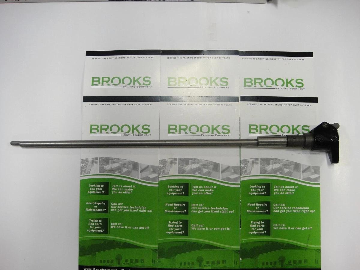 Hamada 600 Dampening Form Roller Shaft, Part #R12-45-1A-6