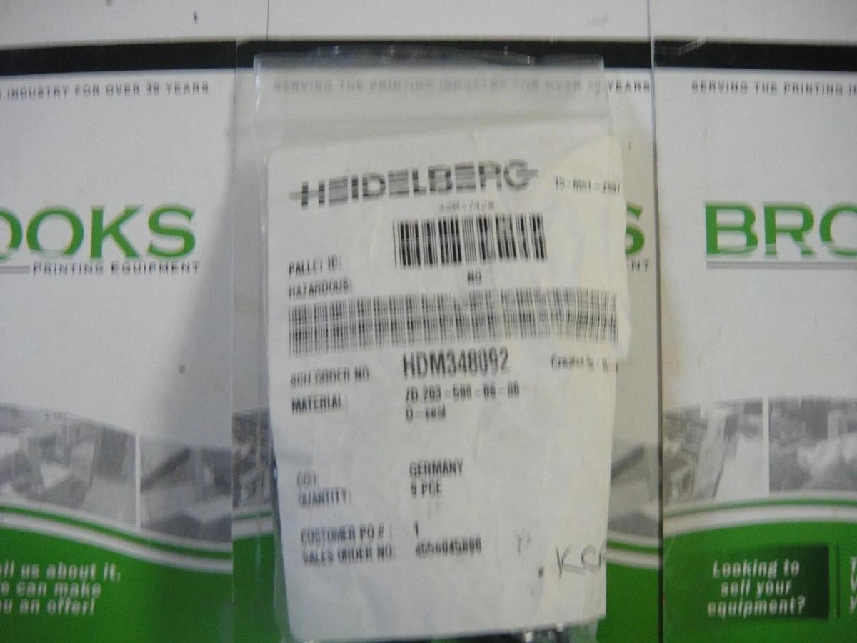 Heidelberg O Seal 115 x 2.5, Part #ZD.203.508.06.00