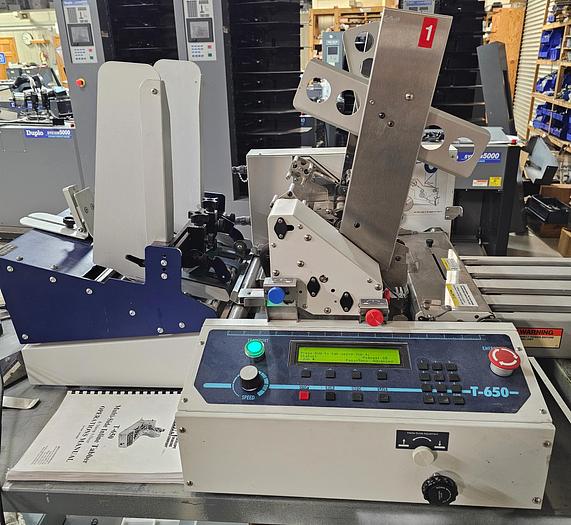 Used Rena T-650 Multi-Side Inline Tabber, Video