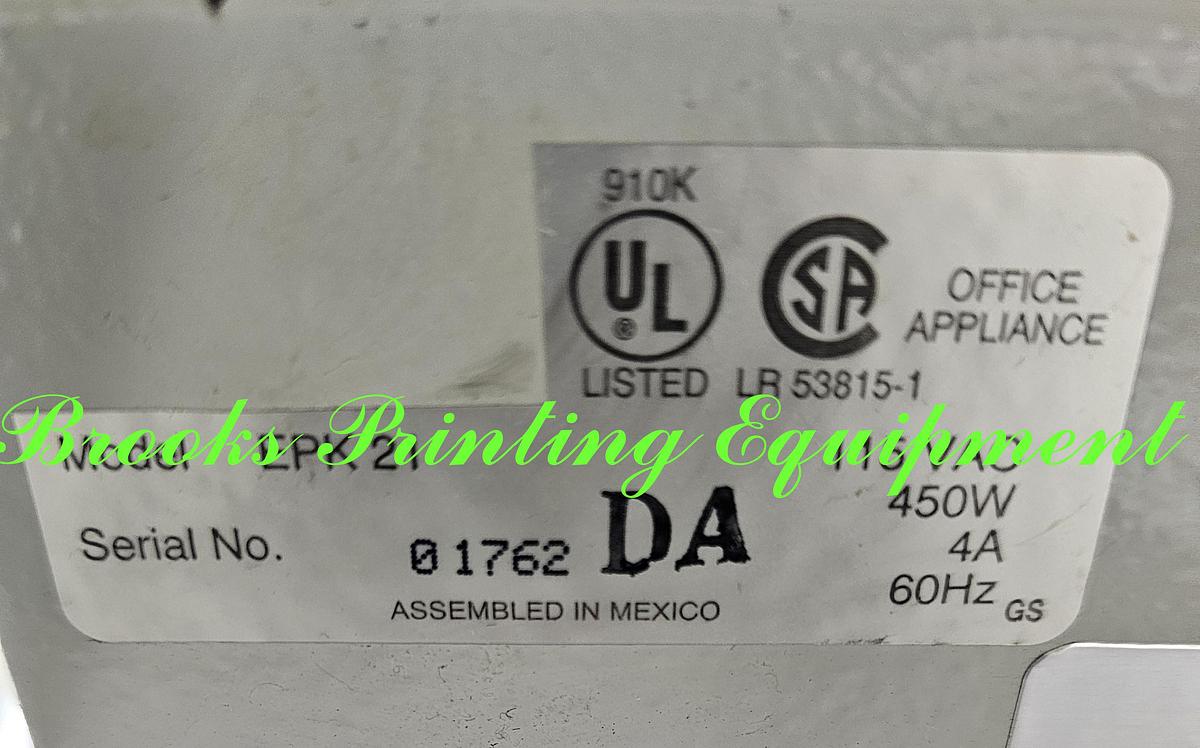 Used Ibico EPK21 Punch & Comb Binding, Video