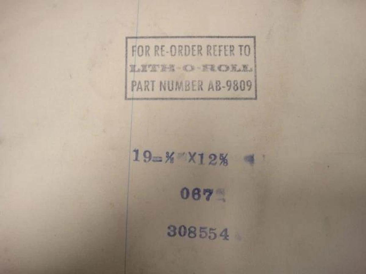 AB-9809 Blanket, Part #AB-9809