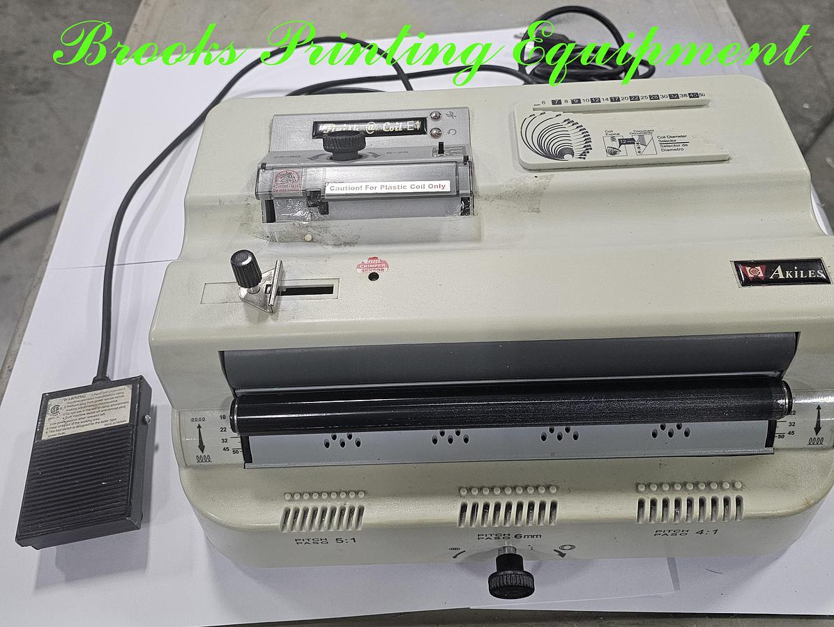 Used Aklies Finish @ Coil Electric Coil Inserter with Crimpers