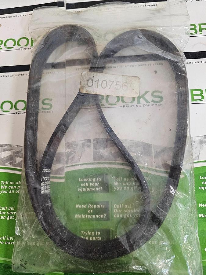 Used MBO Poly V-Belt for B26, B30, B123 Part #0107565