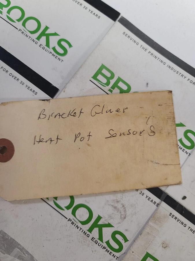 Bracket Gluer Heat Pot Sensor